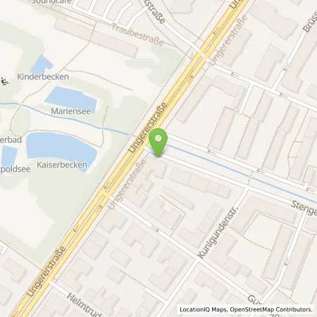 Standortübersicht der Tankstelle SWM Versorgungs GmbH in 80805 München