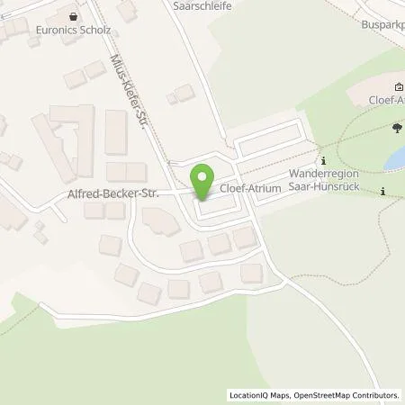 Standortübersicht der Tankstelle Saarschleife Touristik GmbH & Co. KG in 66693 Mettlach (Orscholz)