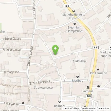 Standortübersicht der Tankstelle Hotel, Josef Deppisch KG in 97828 Marktheidenfeld