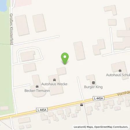 Standortübersicht der Tankstelle Autohaus Wecke GmbH & Co. KG in 31655 Stadthagen