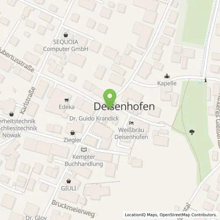 Standortübersicht der Tankstelle Gemeindewerke Oberhaching GmbH in 82041 Oberhaching