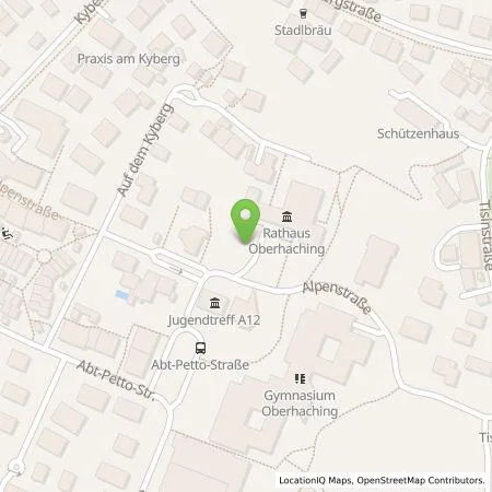 Standortübersicht der Tankstelle Gemeindewerke Oberhaching GmbH in 82041 Oberhaching