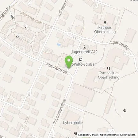 Standortübersicht der Tankstelle Gemeindewerke Oberhaching GmbH in 82041 Oberhaching