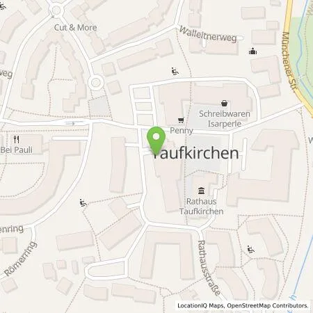 Standortübersicht der Tankstelle Gemeinde Taufkirchen in 82024 Taufkirchen