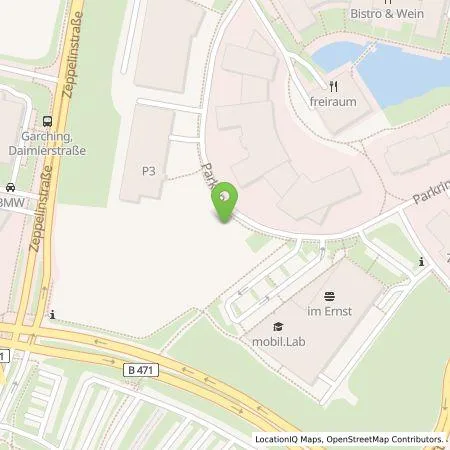 Standortübersicht der Tankstelle in-tech GmbH in 85748 Garching b. München