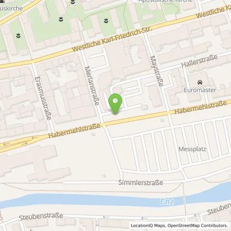 Standortübersicht der Tankstelle Hahn Automobile GmbH & Co. KG in 75172 Pforzheim