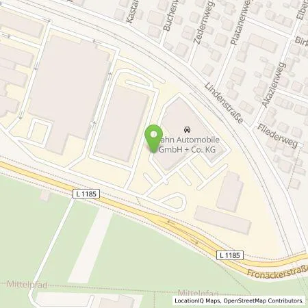 Standortübersicht der Tankstelle Hahn Automobile GmbH & Co. KG in 71063 Sindelfingen