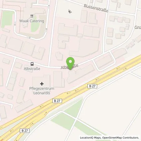 Standortübersicht der Tankstelle Hahn Automobile GmbH & Co. KG in 70806 Kornwestheim