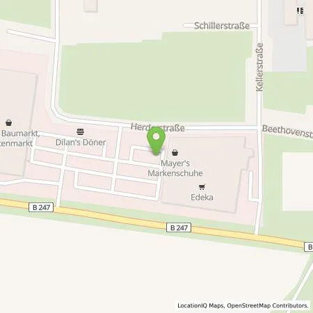 Standortübersicht der Tankstelle Greenman Energy Operations GmbH & Co. KG in 37327 Leinefelde-Worbis