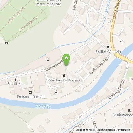 Standortübersicht der Tankstelle Stadtwerke Dachau in 85221 Dachau