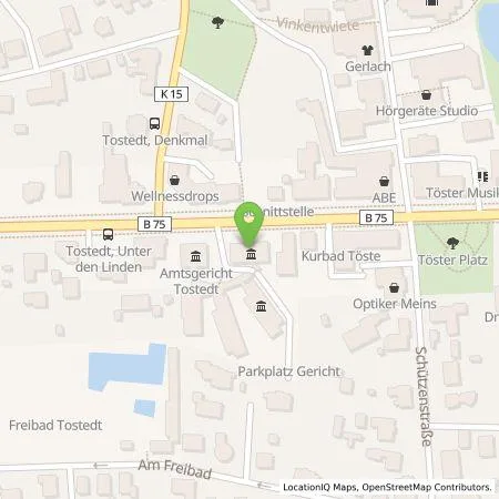 Standortübersicht der Tankstelle Pariamus GmbH in 21255 Tostedt