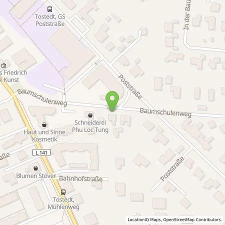 Standortübersicht der Tankstelle Pariamus GmbH in 21255 Tostedt