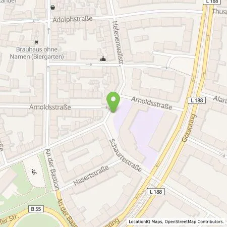 Standortübersicht der Tankstelle TankE GmbH in 50679 Köln