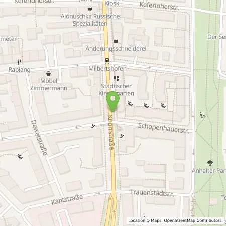 Standortübersicht der Tankstelle SWM Versorgungs GmbH in 80807 München