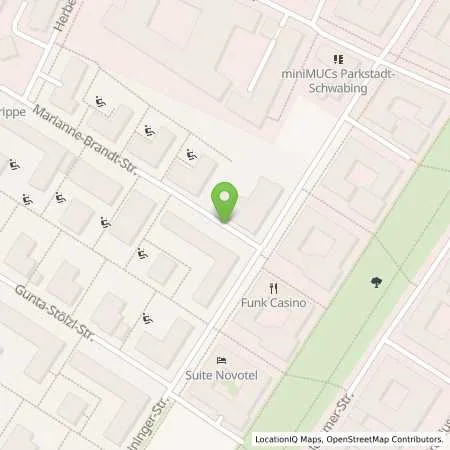 Standortübersicht der Tankstelle SWM Versorgungs GmbH in 80807 München