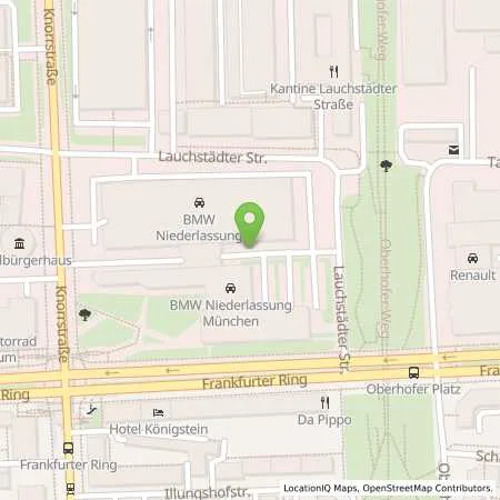 Standortübersicht der Tankstelle Digital Energy Solutions in 80807 München