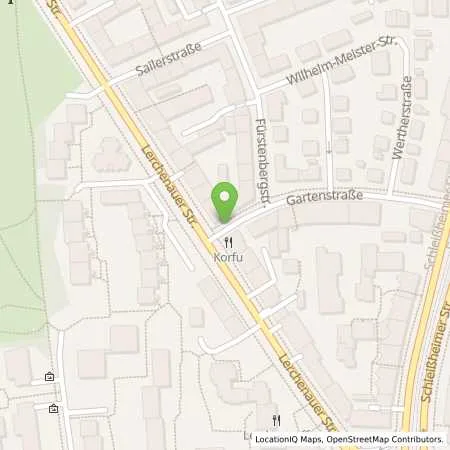 Standortübersicht der Tankstelle SWM Versorgungs GmbH in 80809 München