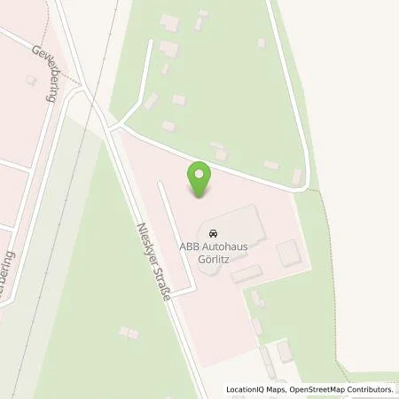 Standortübersicht der Tankstelle ABB Autohaus Görlitz GmbH in 02828 Görlitz