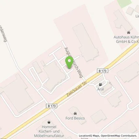 Standortübersicht der Tankstelle ACC AutoCentrum Carl GmbH in 08468 Reichenbach im Vogtland