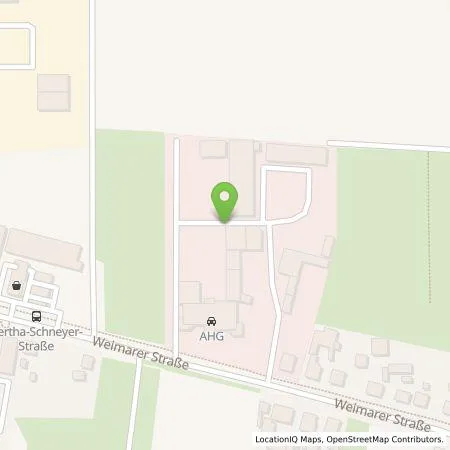 Standortübersicht der Tankstelle AHG GmbH in 99867 Gotha