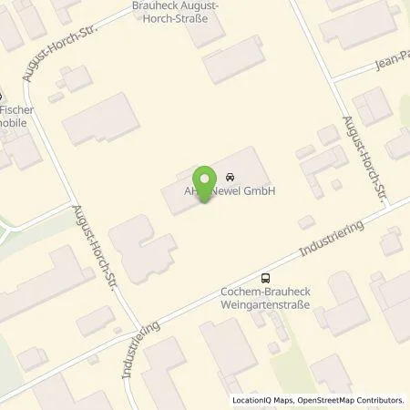 Standortübersicht der Tankstelle AHG-Newel GmbH in 56812 Cochem