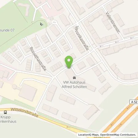 Standortübersicht der Tankstelle Alfred Scholten GmbH in 45131 Essen