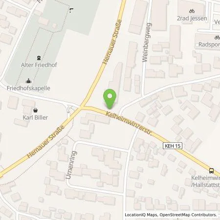 Standortübersicht der Tankstelle Auto Baumer oHG in 93309 Kelheim