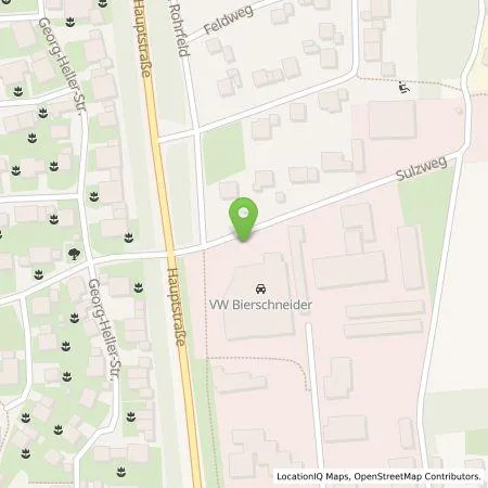 Standortübersicht der Tankstelle Auto Bierschneider GmbH in 92360 Mühlhausen