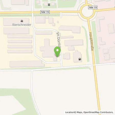 Standortübersicht der Tankstelle Auto Bierschneider GmbH in 92360 Mühlhausen