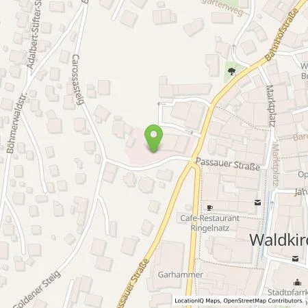 Standortübersicht der Tankstelle Auto Färber GmbH in 94065 Waldkirchen