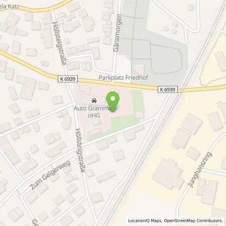 Standortübersicht der Tankstelle Auto Grammer e.K. in 72108 Rottenburg am Neckar