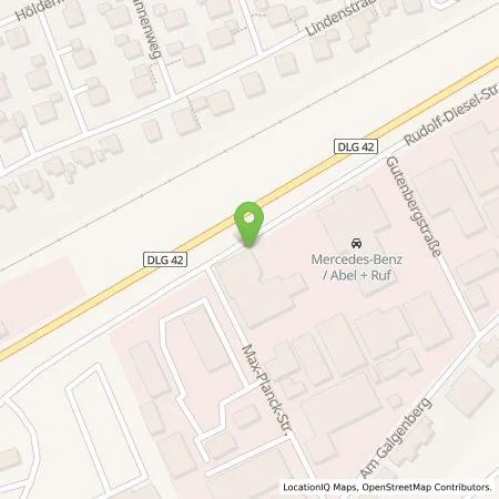 Standortübersicht der Tankstelle Auto König GmbH & Co. KG in 89407 Dillingen a.d.Donau