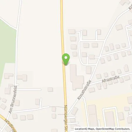 Standortübersicht der Tankstelle Auto König GmbH & Co.KG in 86609 Donauwörth