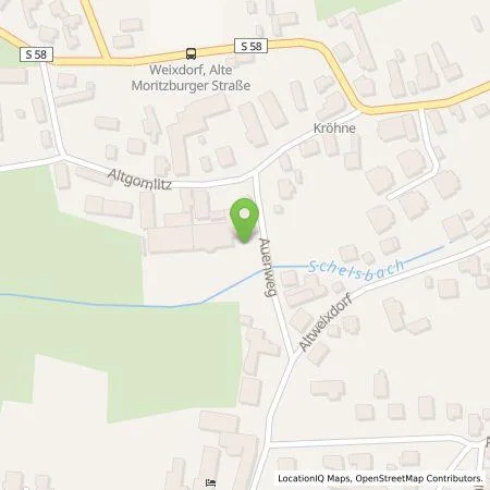 Standortübersicht der Tankstelle Auto Müller & Sohn OHG in 01108 Dresden