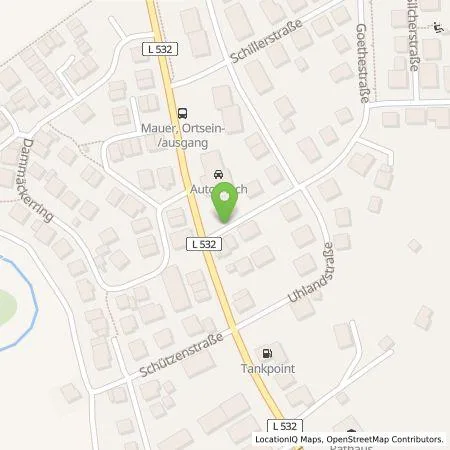 Standortübersicht der Tankstelle Auto Plech GmbH in 69256 Mauer