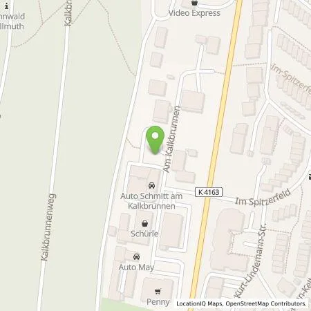 Standortübersicht der Tankstelle Auto Schmitt GmbH in 69151 Neckargemünd