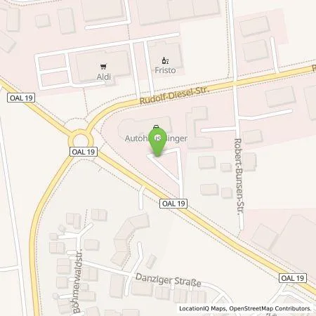 Standortübersicht der Tankstelle Auto Singer GmbH & Co. KG in 86807 Buchloe