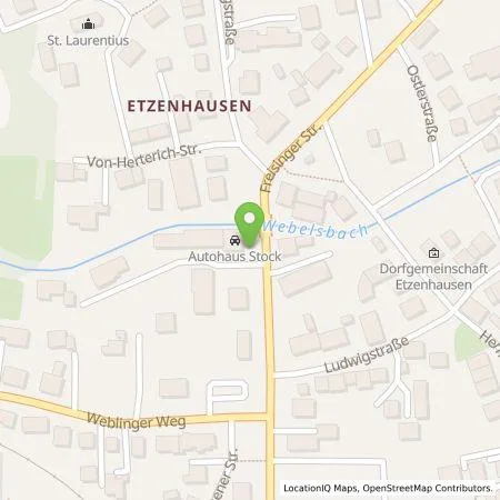 Standortübersicht der Tankstelle Auto Stock GmbH & Co.KG in 85221 Dachau