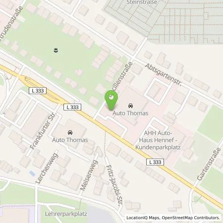 Standortübersicht der Tankstelle Auto Thomas AG &Co.KG in 53773 Hennef (Sieg)