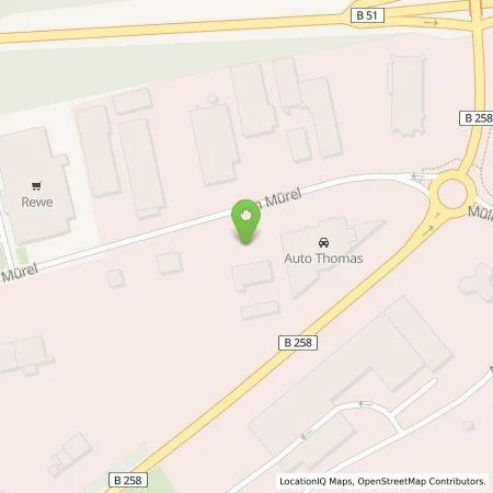 Standortübersicht der Tankstelle Auto Thomas GmbH  53945 Blankenheim in 53945 Blankenheim