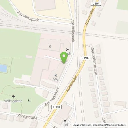 Standortübersicht der Tankstelle Auto Thomas GmbH - Brühl in 50321 Brühl