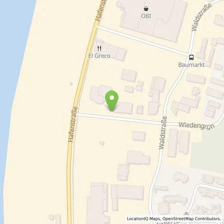 Standortübersicht der Tankstelle Auto Tibi GmbH in 79206 Breisach am Rhein