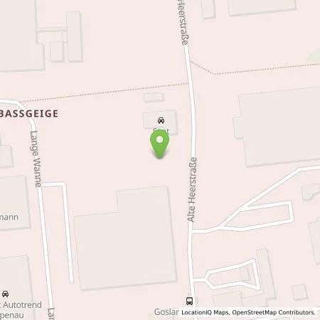 Standortübersicht der Tankstelle Auto-Forum Baßgeige GmbH in 38644 Goslar