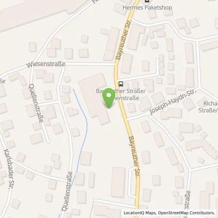 Standortübersicht der Tankstelle AutoForum Münchberg GmbH in 95213 Münchberg