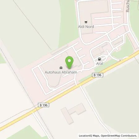 Standortübersicht der Tankstelle Autohaus Abraham GmbH in 18528 Bergen auf Rügen