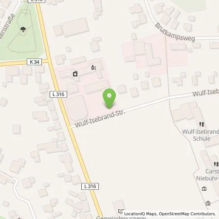 Standortübersicht der Tankstelle Autohaus Albersdorf GmbH in 25767 Albersdorf