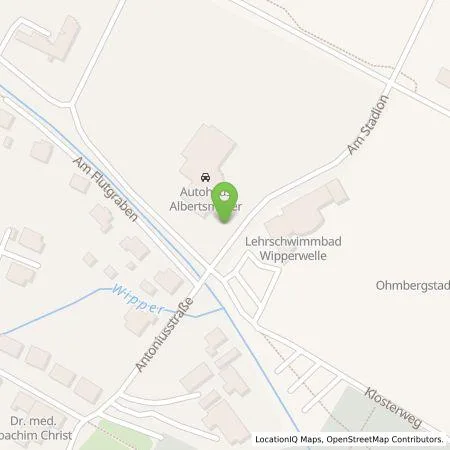 Standortübersicht der Tankstelle Autohaus Albertsmeyer GmbH & Co.KG in 37339 Leinefelde (Worbis)