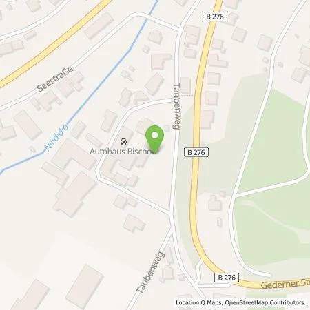 Standortübersicht der Tankstelle Autohaus am Stausee GmbH in 63679 Schotten