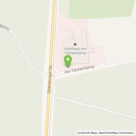 Standortübersicht der Tankstelle Autohaus Am Tannenkamp GmbH & Co. KGCa in 26316 Varel