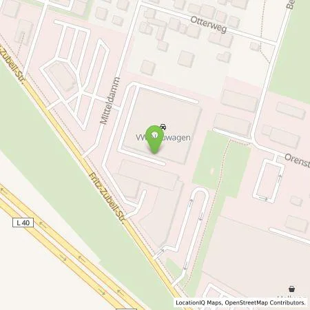 Standortübersicht der Tankstelle Autohaus Babelsberg GmbH & Co.KG in 14482 Potsdam